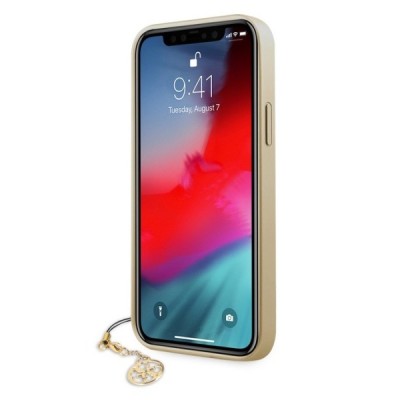 „Guess“ Apple iPhone 12 Mini коричневый твердый силиконовый чехол | Vacins.lv