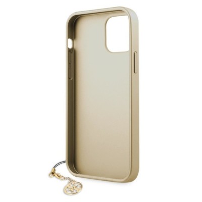 „Guess“ Apple iPhone 12 Mini коричневый твердый силиконовый чехол | Vacins.lv