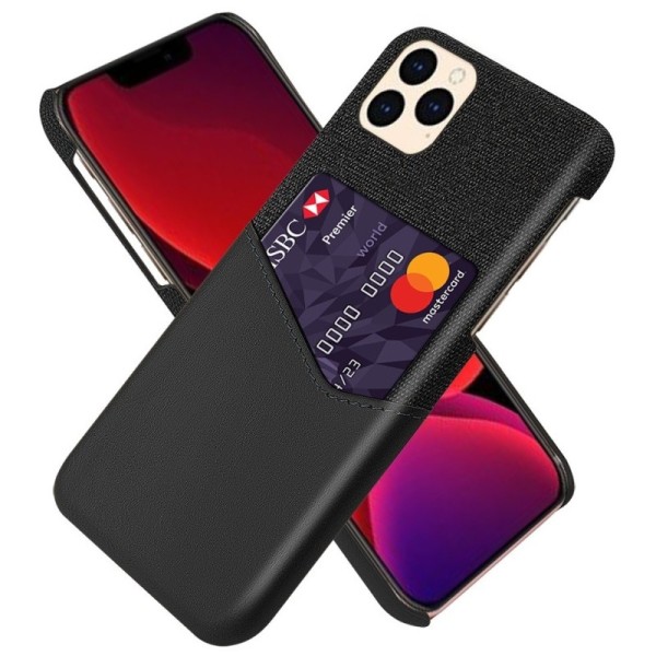 Кожаный чехол „KSQ“ Shell - чёрный (iPhone 12 Pro Max)