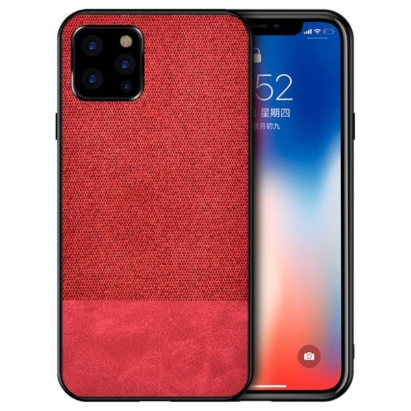 „Bi-Color“ Splicing чехол - красный (iPhone 12 Pro Max)