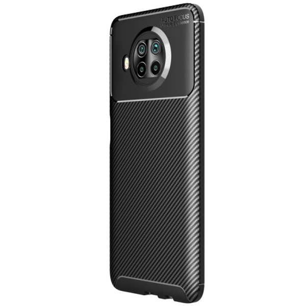 „FOCUS“ твердый силиконовый (TPU) чехол - чёрный (Mi 10T Lite)