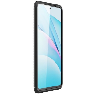 Xiaomi Mi 10T Lite 5G FOCUS твердый силиконовый чехол из TPU чёрный | Vacins.lv