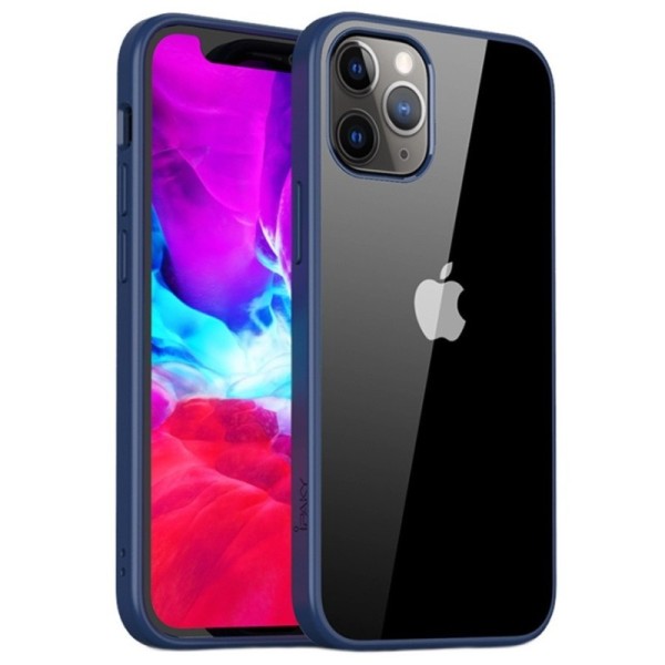 „IPAKY“ Royal чехол - прозрачный, синий (iPhone 12 Pro Max)