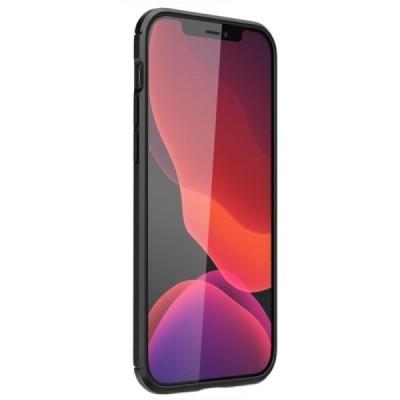 Apple iPhone 12 Pro Max „Carbon“ твердый силиконовый чехол (TPU) - черный | Vacins.lv