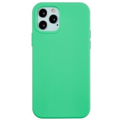 Apple iPhone 12 (12 Pro) твердый силиконовый (TPU) чехол мятный | Vacins.lv