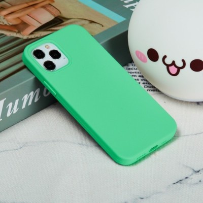 Apple iPhone 12 (12 Pro) cieta silikona (TPU) piparmētru apvalks | Vacins.lv