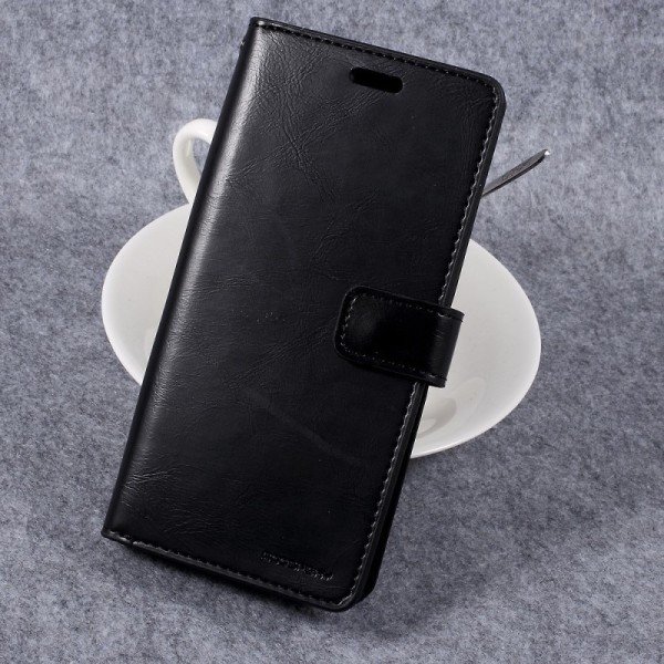 Чехол-книжка „Mercury“ Mansoor - чёрный (Galaxy S8+)