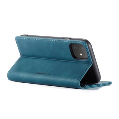 Apple iPhone 11 CaseMe Retro открываемый, зелёного цвета, кожаный чехол – книжка | Vacins.lv