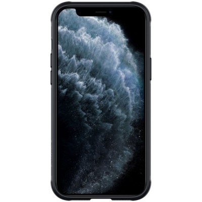 Apple iPhone 12 Pro Max „Nillkin“ CamShield чёрный чехол, задняя часть с защитой камеры | Vacins.lv