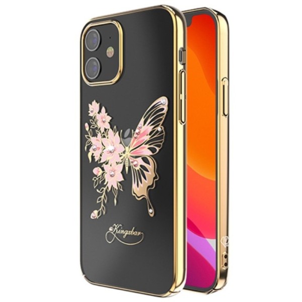 „Kingxbar“ Wings Swarovski чехол - золотой (iPhone 12 Mini)