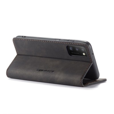 Samsung Galaxy A51 (A515F) CaseMe Retro открываемый, чёрного цвета, кожаный чехол – книжка | Vacins.lv