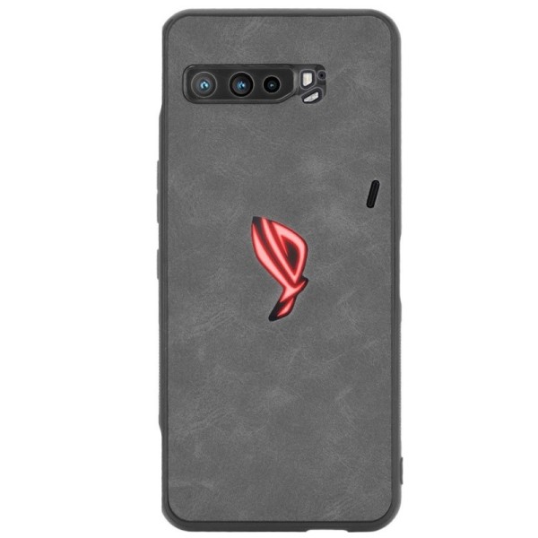 „Bi-Color“ Splicing ādas apvalks - melns (Rog Phone 3)