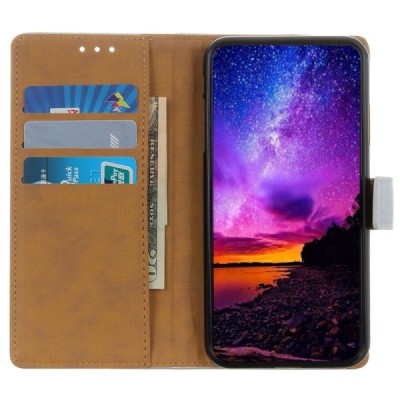 Xiaomi Redmi Note 8T Casual открываемый чёрный кожаный чехол - книжка | Vacins.lv