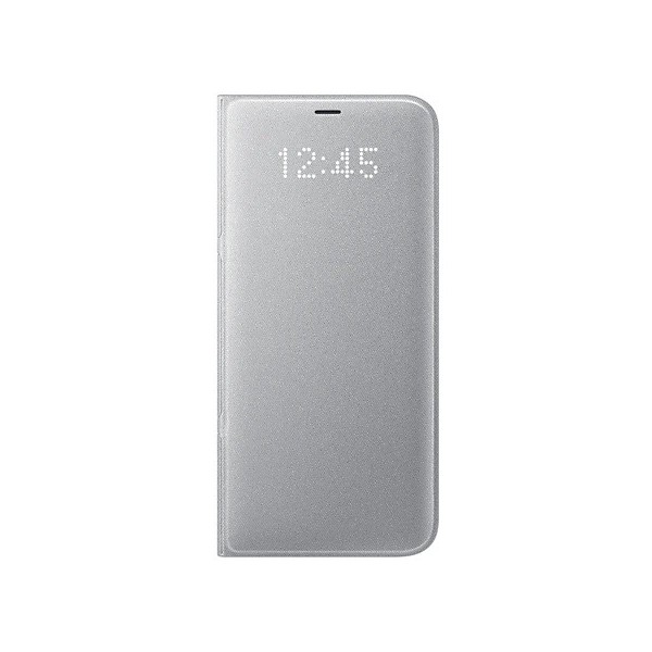 „Samsung“ Led View Cover чехол-книжка - серебристый (Galaxy S8+)