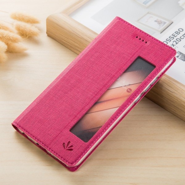 Чехол-книжка „Vili“ S View Cover - розовый (Mate 10 Pro)
