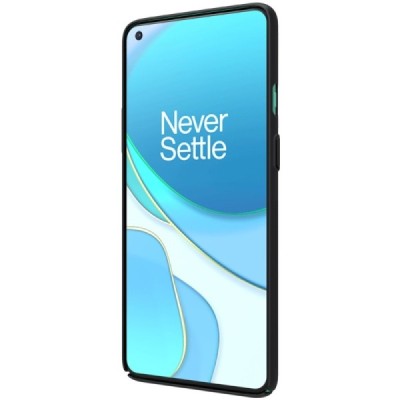 Nillkin Frosted Shield OnePlus 8T черный пластиковый чехол | Vacins.lv