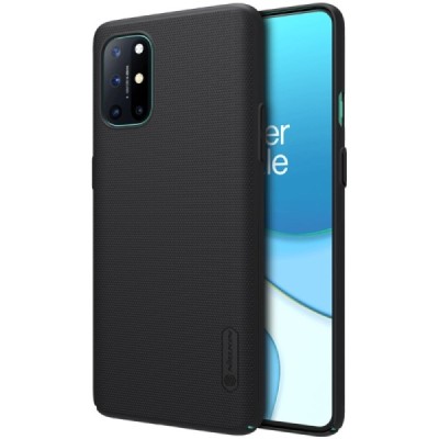 Nillkin Frosted Shield OnePlus 8T черный пластиковый чехол | Vacins.lv