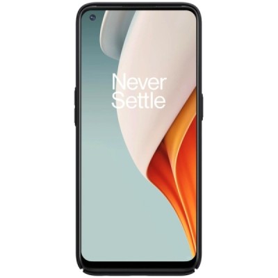 Nillkin Frosted Shield OnePlus Nord N100 melns plastmasas futrālis | Vacins.lv