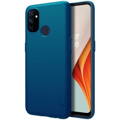 Nillkin Frosted Shield OnePlus Nord N100 zils plastmasas futrālis | Vacins.lv