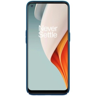 Nillkin Frosted Shield OnePlus Nord N100 синий пластиковый чехол | Vacins.lv