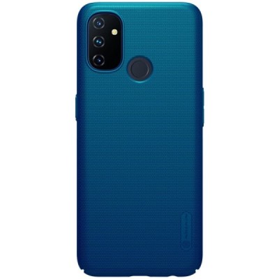 Nillkin Frosted Shield OnePlus Nord N100 синий пластиковый чехол | Vacins.lv