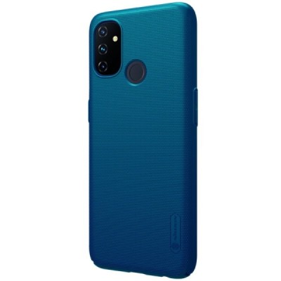 Nillkin Frosted Shield OnePlus Nord N100 синий пластиковый чехол | Vacins.lv