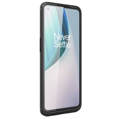 OnePlus Nord N100 Carbon твердый силиконовый чехол (TPU) - черный | Vacins.lv
