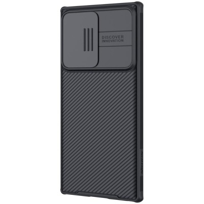 Samsung Galaxy Note 20 Ultra (N986F) „Nillkin“ CamShield melns apvalks | vacins.lv