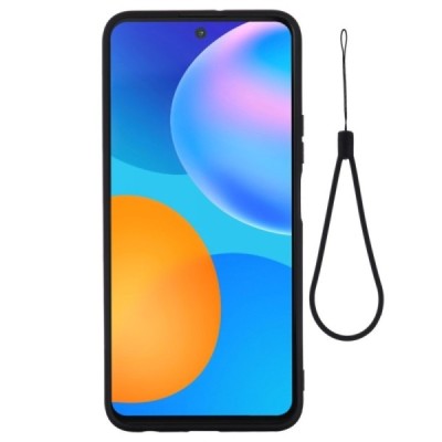 Huawei P smart 2021 Shell (TPU) твердый силиконовый чехол - чёрный | Vacins.lv