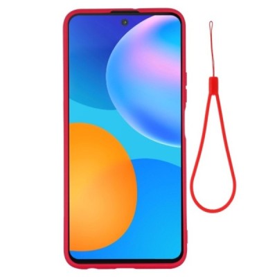 Huawei P smart 2021 „Shell“ cieta silikona (TPU) sarkans apvalks | vacins.lv
