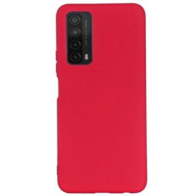 Huawei P smart 2021 „Shell“ cieta silikona (TPU) sarkans apvalks | vacins.lv