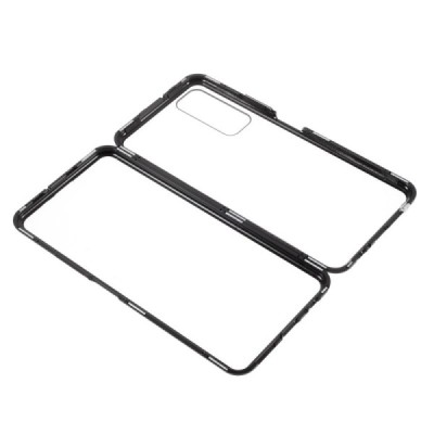 Huawei P smart 2021 dzidrs (caurspīdīgs) Frame magnētiskais aizsedzams plastmasas apvalks | Vacins.lv