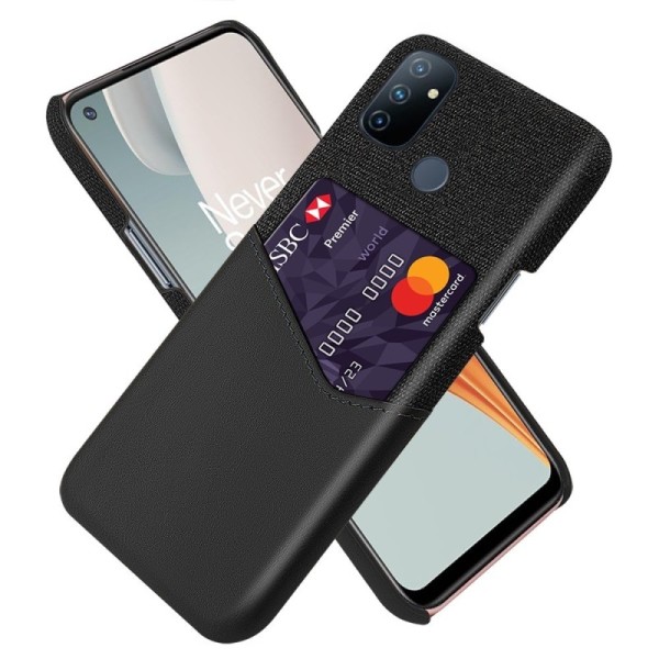 Кожаный чехол „KSQ“ Shell - чёрный (OnePlus Nord N100)