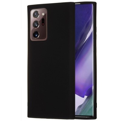 Samsung Galaxy Note 20 Ultra (N986F) Shell (TPU) твердый силиконовый чехол - чёрный | Vacins.lv