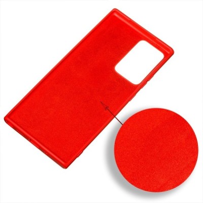 Samsung Galaxy Note 20 Ultra (N986F) „Shell“ cieta silikona (TPU) sarkans apvalks | vacins.lv