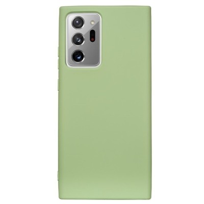 Samsung Galaxy Note 20 Ultra (N986F) „Shell“ cieta silikona (TPU) zaļš apvalks | Vacins.lv