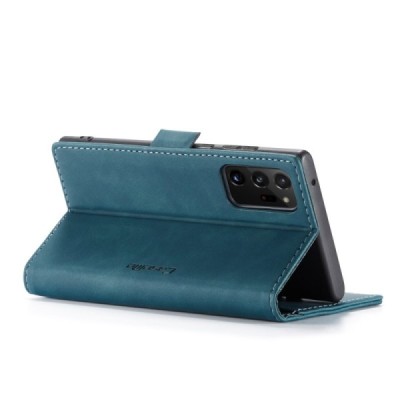 Samsung Galaxy Note 20 Ultra (N986F) CaseMe Retro открываемый, зелёного цвета, кожаный чехол – книжка | Vacins.lv