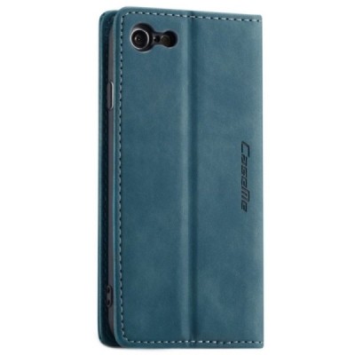 Apple iPhone SE 2020 (iPhone 6, 6s, 7, 8) CaseMe Retro открываемый, зелёного цвета, кожаный чехол – книжка | Vacins.lv