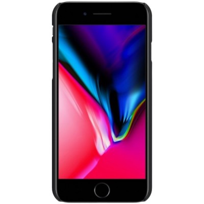Nillkin Frosted Shield Apple iPhone SE 2020 (Apple iPhone SE 2022) черный пластиковый чехол | Vacins.lv