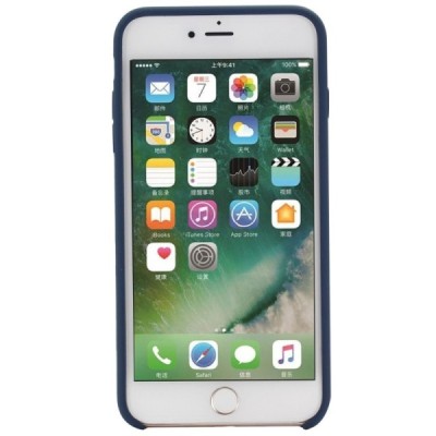 Apple iPhone 7 / 8 / SE 2020 „Shell“ (TPU) твердый силиконовый чехол - синий | Vacins.lv