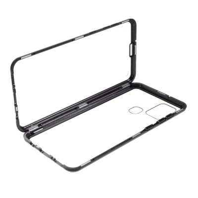 Samsung Galaxy A21s (A217) Frame прозрачный магнитный двухслойный чехол | Vacins.lv