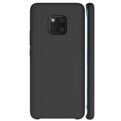 Huawei Mate 20 Pro Shell (TPU) твердый силиконовый чехол - чёрный | Vacins.lv