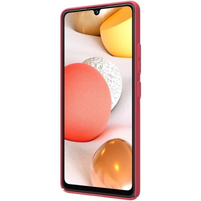 Samsung Galaxy A42 5G „Nillkin“ Frosted Shield sarkans apvalks | vacins.lv