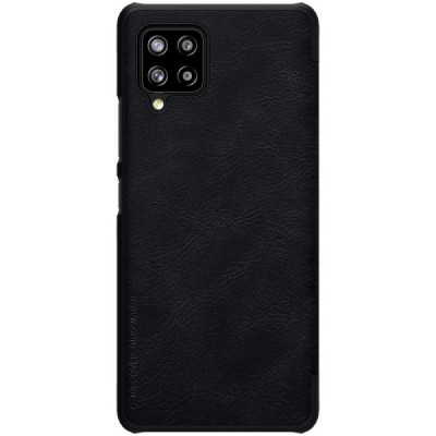 Greznais „Nillkin“ Qin sērijas ādas atvērams melns Samsung Galaxy A42 5G | Vacins.lv