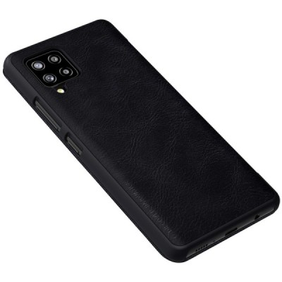 Greznais „Nillkin“ Qin sērijas ādas atvērams melns Samsung Galaxy A42 5G | Vacins.lv