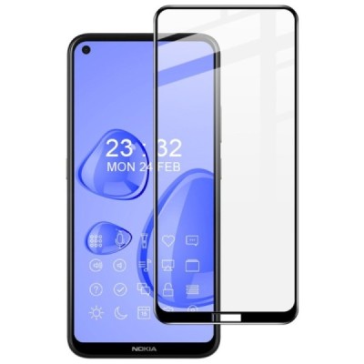 Nokia 3.4 (5.4) ImakTempered Glass melns ekrāna aizsargstikls | Vacins.lv