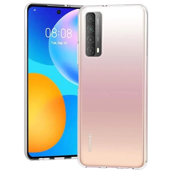 Твердый силиконовый чехол (TPU) - прозрачный (P smart 2021)