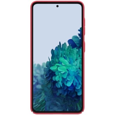 Samsung Galaxy S21 (G991B) Nillkin Frosted Shield красный пластиковый чехол | Vacins.lv