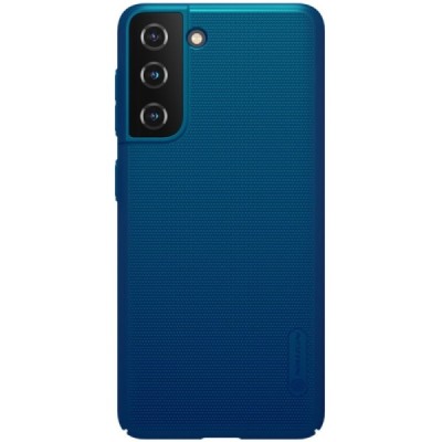 Samsung Galaxy S21 (G991B) Nillkin Frosted Shield zils apvalks | vacins.lv