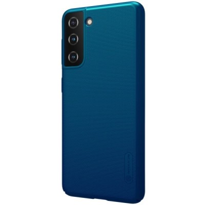 Samsung Galaxy S21 (G991B) Nillkin Frosted Shield zils apvalks | vacins.lv